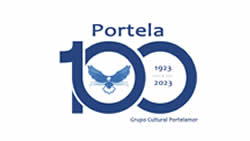 Logo comemorativo Portelamor Centenário